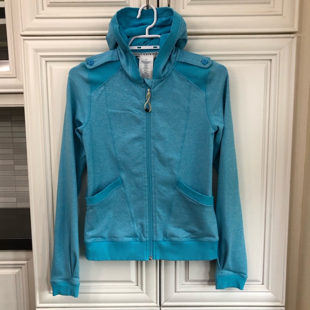 Ivivva by Lululemon girl’s hooded jacket 🍋